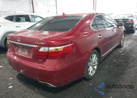 2010 Lexus Ls 460 z USA, uszkodzony, nr VIN JTHCL5EFXA5006437